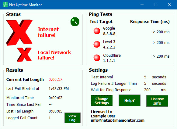 NUM Screen LAN Fail NUM Screen LAN Fail