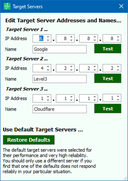 Targets Targets